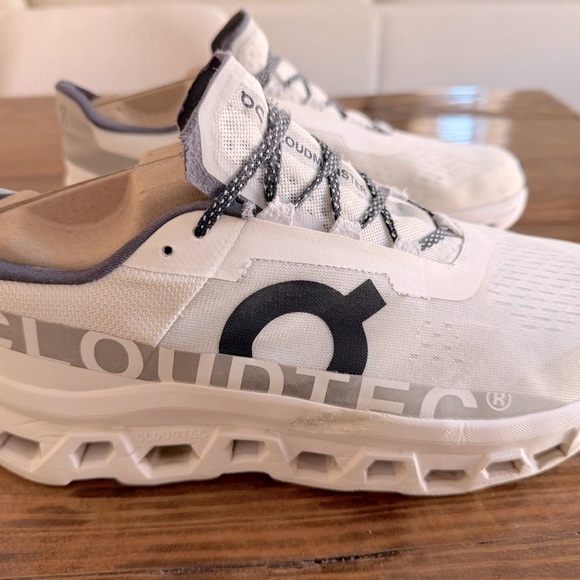 On Running Cloudmonster – White / Grey - Picture 3 of 6